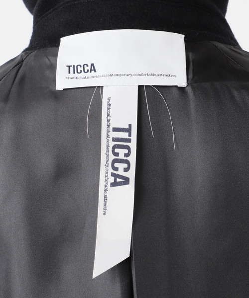 Spick & Span（スピックアンドスパン）の「《WEB限定 / 追加2》TICCA / ティッカ ピーコート（ピーコート・レディース・ブラック・FREE）」の10枚目の写真