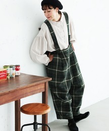 soulberry | 「チェックらぼ」のタータンチェックなサスペンダーパンツ(その他パンツ)