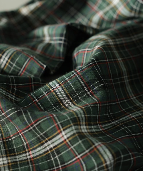 soulberry（ソウルベリー）の「「チェックらぼ」のタータンチェックなサスペンダーパンツ（その他パンツ・レディース・グリーン・M/L/LL/3L/4L/5L）」の15枚目の写真