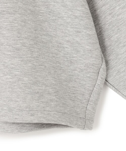 UNFILO(アンフィーロ)の「BEAUTY FORM JERSEY キーネック トップス(スウェット・レディース・ネイビー系/ベージュ系/ライトグレー系・SMALL/MEDIUM)」の9枚目の写真