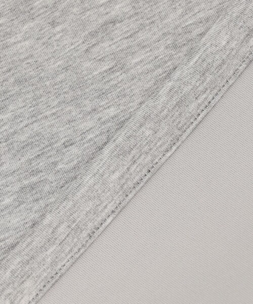 UNFILO(アンフィーロ)の「BEAUTY FORM JERSEY キーネック トップス(スウェット・レディース・ネイビー系/ベージュ系/ライトグレー系・SMALL/MEDIUM)」の12枚目の写真