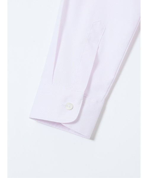m.f.editorial(エムエフエディトリアル)の「【透け防止 形態安定 UVカット】m.f.エディトリアル レディース リボン脱着 ビジネス ドレス 長袖 ブラウス(ビジネスシャツ・レディース・ホワイト/ピンク系その他/サックスブルー・MEDIUM/LARGE/X-LARGE/S)」の20枚目の写真