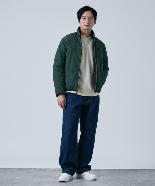 B.C STOCK（ベーセーストック）の「METORO FLEEX リバーシブルブルゾン（ブルゾン・メンズ・ライトグレー/ブラック/ネイビー・MEDIUM/LARGE）」の7枚目の写真