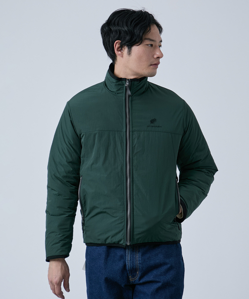 B.C STOCK（ベーセーストック）の「METORO FLEEX リバーシブルブルゾン（ブルゾン・メンズ・ライトグレー/ブラック/ネイビー・MEDIUM/LARGE）」の8枚目の写真