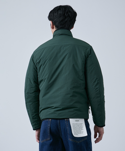 B.C STOCK（ベーセーストック）の「METORO FLEEX リバーシブルブルゾン（ブルゾン・メンズ・ライトグレー/ブラック/ネイビー・MEDIUM/LARGE）」の10枚目の写真