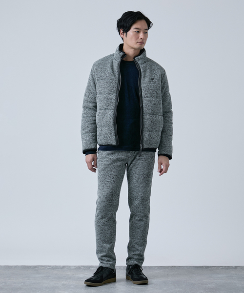 B.C STOCK（ベーセーストック）の「METORO FLEEX リバーシブルブルゾン（ブルゾン・メンズ・ライトグレー/ブラック/ネイビー・MEDIUM/LARGE）」の12枚目の写真