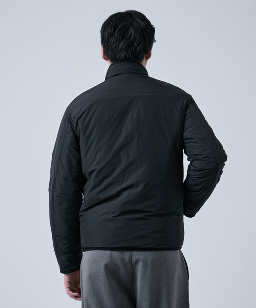 B.C STOCK（ベーセーストック）の「METORO FLEEX リバーシブルブルゾン（ブルゾン・メンズ・ライトグレー/ブラック/ネイビー・MEDIUM/LARGE）」の19枚目の写真