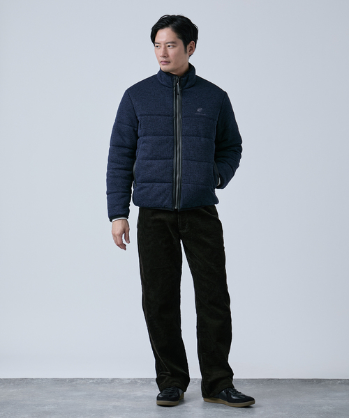 B.C STOCK（ベーセーストック）の「METORO FLEEX リバーシブルブルゾン（ブルゾン・メンズ・ライトグレー/ブラック/ネイビー・MEDIUM/LARGE）」の20枚目の写真