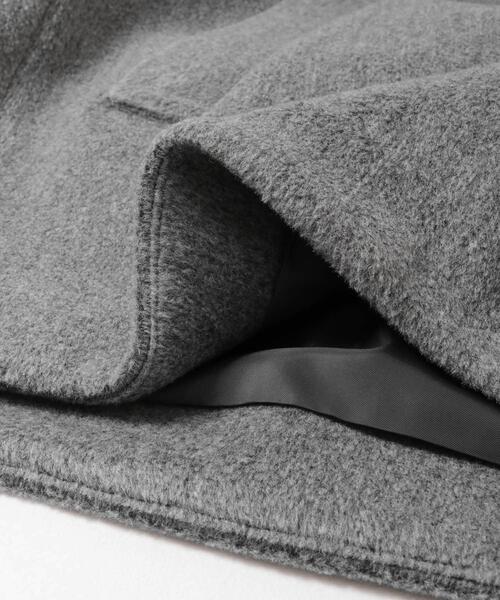 ITEMS URBANRESEARCH（アイテムズ アーバンリサーチ）の「ノーカラーコクーンジャケット（ノーカラージャケット・レディース・グレー/アイボリー・FREE）」の10枚目の写真