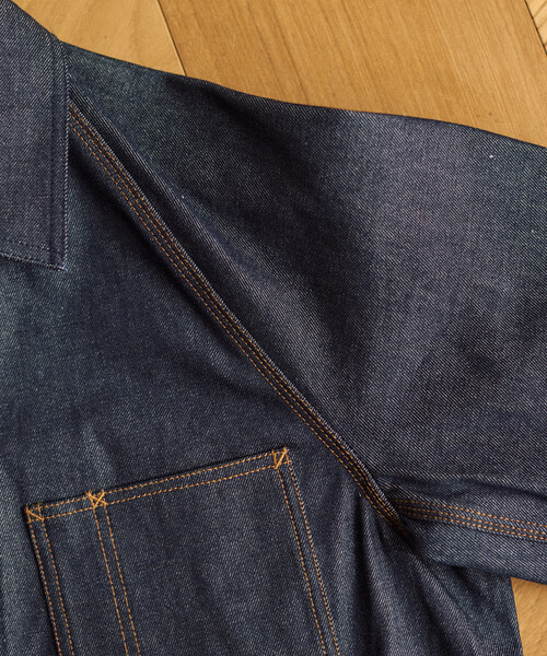 日本製】JAPAN DENIM COVERALL JACKET/ジャパンデニムカバーオール