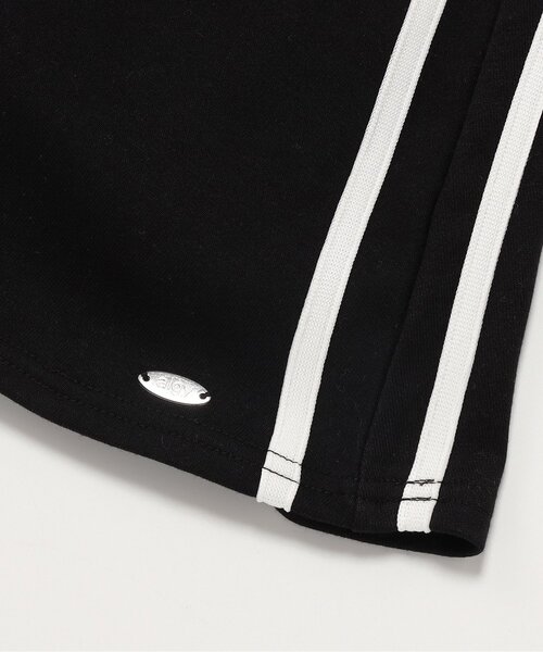 algy(アルジー)の「りぼんラインジャージセットアップ(セットアップ・キッズ・アイボリー/ブラック・160/150/140/130)」の12枚目の写真