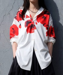 花柄 シャツ