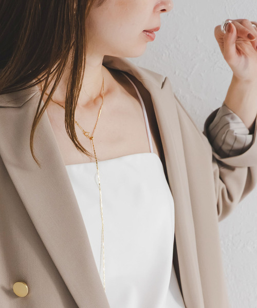 Noble（ノーブル）の「バックラインスイマーキャミ（その他アンダーウェア/インナー・レディース・ライトグレー/ホワイト/ブラック・FREE）」の7枚目の写真