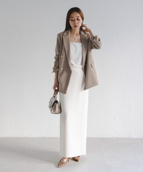 Noble（ノーブル）の「バックラインスイマーキャミ（その他アンダーウェア/インナー・レディース・ライトグレー/ホワイト/ブラック・FREE）」の8枚目の写真