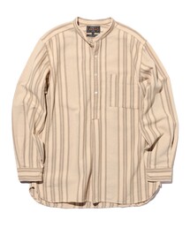 Band Pullover Indian Oxford Stripe