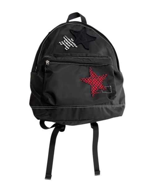 SK8ER ROCK(スケーターロック)の「Star Patchwork Backpack ((black))(バックパック/リュック・レディース・その他・ONE SIZE)」の1枚目の写真