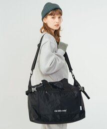 ROIDESROIS（ロワデロワ）の「スリークトラベルボストンバッグ（ブラック）（ボストンバッグ）」