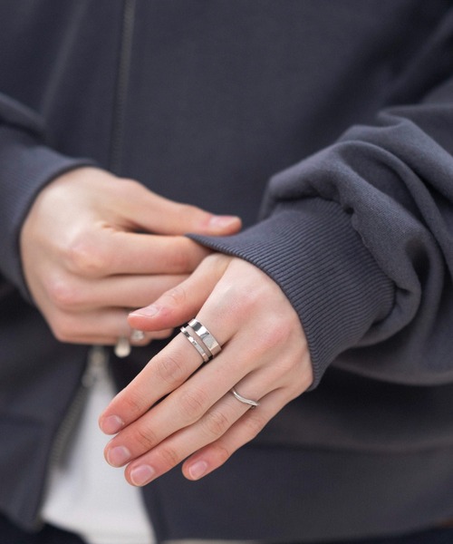 WEGO(ウィゴー)の「WEGO/【26年春新作】ボンディングZIPパーカー(パーカー・メンズ・アッシュグレー/ブラック/チャコール・SMALL/MEDIUM/LARGE)」の17枚目の写真