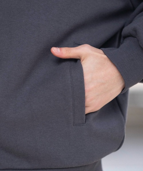 WEGO(ウィゴー)の「WEGO/【26年春新作】ボンディングZIPパーカー(パーカー・メンズ・アッシュグレー/ブラック/チャコール・SMALL/MEDIUM/LARGE)」の19枚目の写真