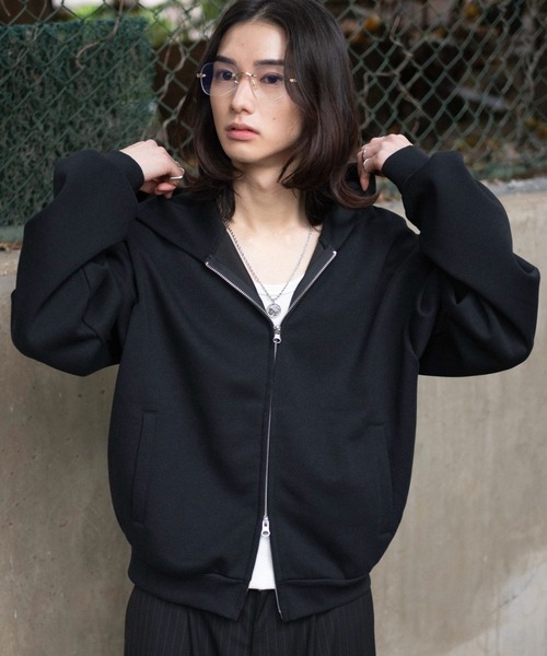 WEGO(ウィゴー)の「WEGO/【26年春新作】ボンディングZIPパーカー(パーカー・メンズ・アッシュグレー/ブラック/チャコール・SMALL/MEDIUM/LARGE)」の21枚目の写真