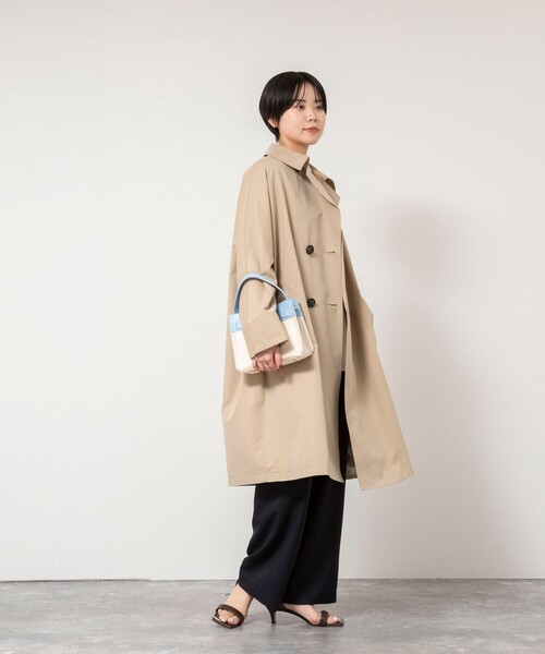 NOLLEY’S Sophi（ノーリーズソフィ）の「【TICCA/ティッカ】テントトレンチコート TBFS-161（トレンチコート・レディース・ベージュ・1）」の20枚目の写真