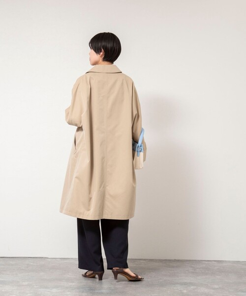 NOLLEY’S Sophi（ノーリーズソフィ）の「【TICCA/ティッカ】テントトレンチコート TBFS-161（トレンチコート・レディース・ベージュ・1）」の21枚目の写真
