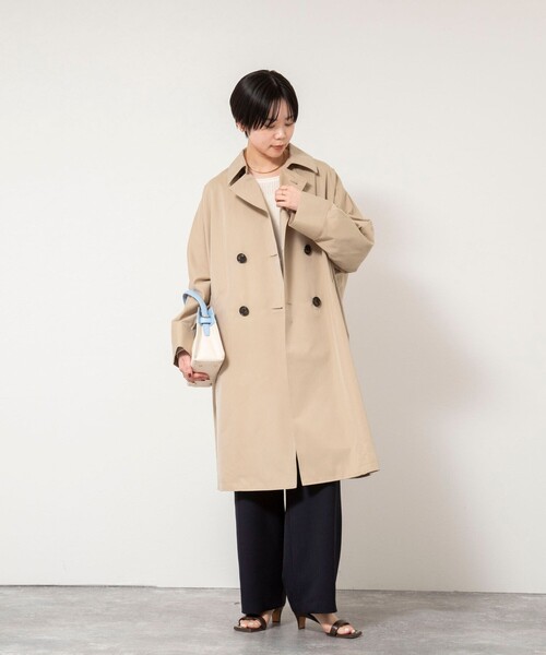 NOLLEY’S Sophi（ノーリーズソフィ）の「【TICCA/ティッカ】テントトレンチコート TBFS-161（トレンチコート・レディース・ベージュ・1）」の22枚目の写真