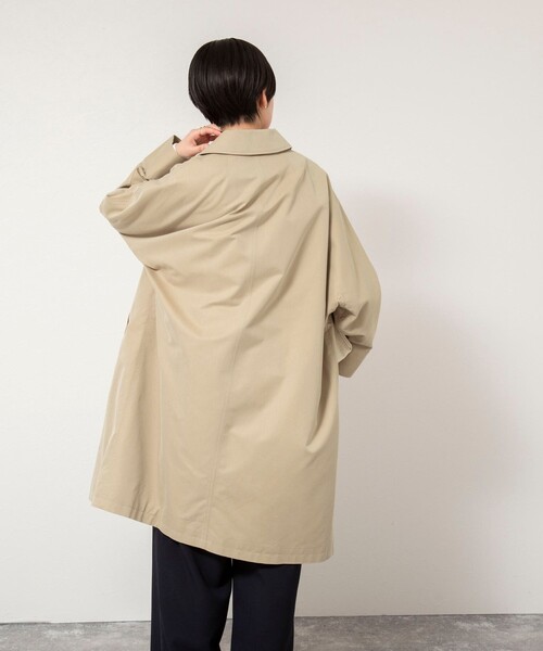 NOLLEY’S Sophi（ノーリーズソフィ）の「【TICCA/ティッカ】テントトレンチコート TBFS-161（トレンチコート・レディース・ベージュ・1）」の3枚目の写真