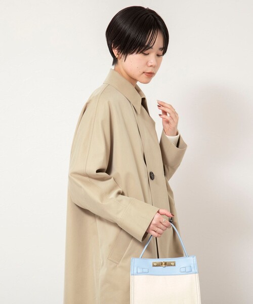 NOLLEY’S Sophi（ノーリーズソフィ）の「【TICCA/ティッカ】テントトレンチコート TBFS-161（トレンチコート・レディース・ベージュ・1）」の6枚目の写真