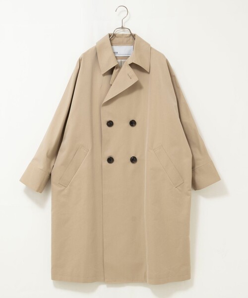 NOLLEY’S Sophi（ノーリーズソフィ）の「【TICCA/ティッカ】テントトレンチコート TBFS-161（トレンチコート・レディース・ベージュ・1）」の7枚目の写真