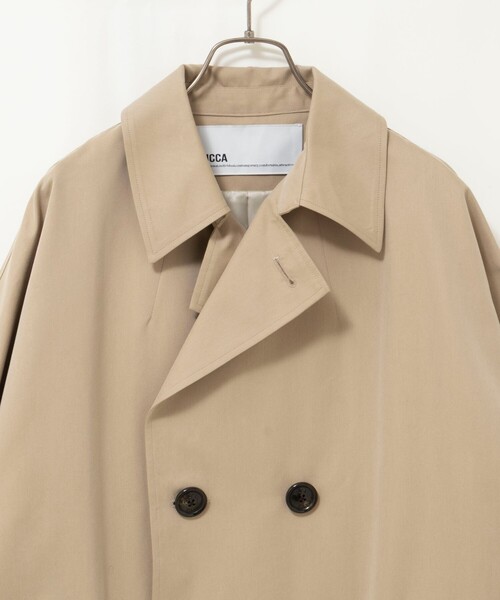 NOLLEY’S Sophi（ノーリーズソフィ）の「【TICCA/ティッカ】テントトレンチコート TBFS-161（トレンチコート・レディース・ベージュ・1）」の8枚目の写真