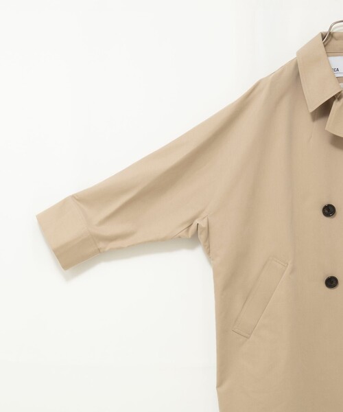 NOLLEY’S Sophi（ノーリーズソフィ）の「【TICCA/ティッカ】テントトレンチコート TBFS-161（トレンチコート・レディース・ベージュ・1）」の16枚目の写真
