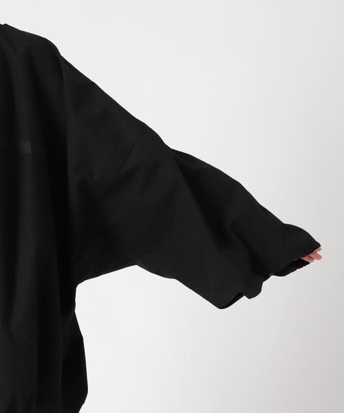 journal standard L'essage（ジャーナルスタンダードレサージュ）の「《追加》別注【ILL ONE EIGHTY/イル ワンエイティ】SLEEPING SMOCK：ブルゾン（その他アウター・レディース・カーキ/ブラック・FREE）」の8枚目の写真