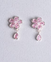Zoule（ゾーラ）の「Zoule ゾーラ：”New me”シリーズ　sakura　桜　さくら　サクラ　ピアス（ピアス（両耳用））」