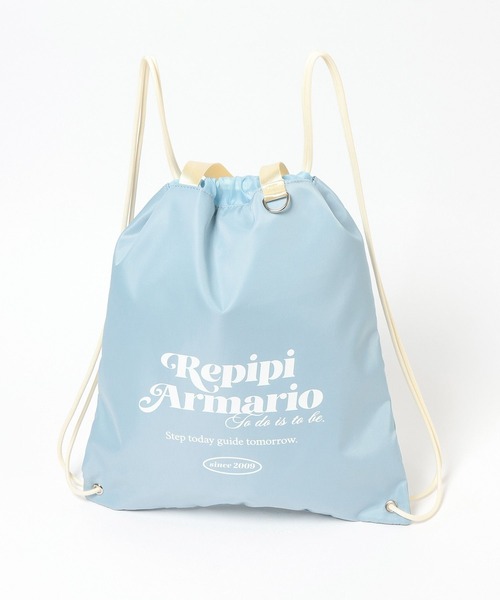 repipi armario（レピピ アルマリオ）の「RAスクールナップサック（バックパック/リュック・キッズ・グレー/ブラック/ブルー・ONESIZE）」の3枚目の写真