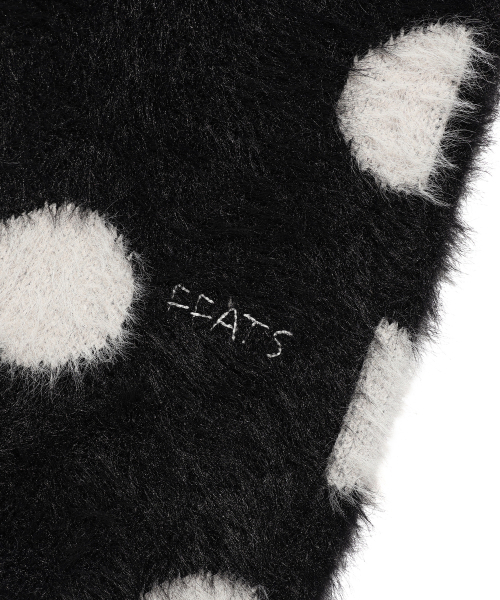 NICE GHOST CLUB(ナイスゴーストクラブ)の「FFATS DOT CARDIGAN_BLACK(NG2EFUK682A)(カーディガン/ボレロ・レディース・ブラック・L/M/S)」の7枚目の写真