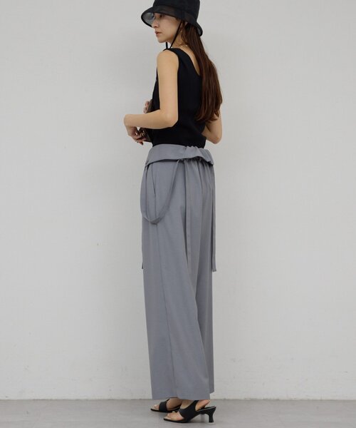 GALLARDAGALANTE(ガリャルダガランテ)の「スクエアネックタンク(ニット/セーター・レディース・ホワイト/ブラック/オレンジ・FREE)」の16枚目の写真