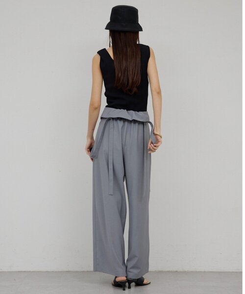 GALLARDAGALANTE(ガリャルダガランテ)の「スクエアネックタンク(ニット/セーター・レディース・ホワイト/ブラック/オレンジ・FREE)」の17枚目の写真