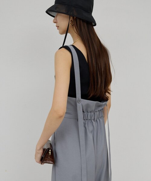 GALLARDAGALANTE(ガリャルダガランテ)の「スクエアネックタンク(ニット/セーター・レディース・ホワイト/ブラック/オレンジ・FREE)」の20枚目の写真