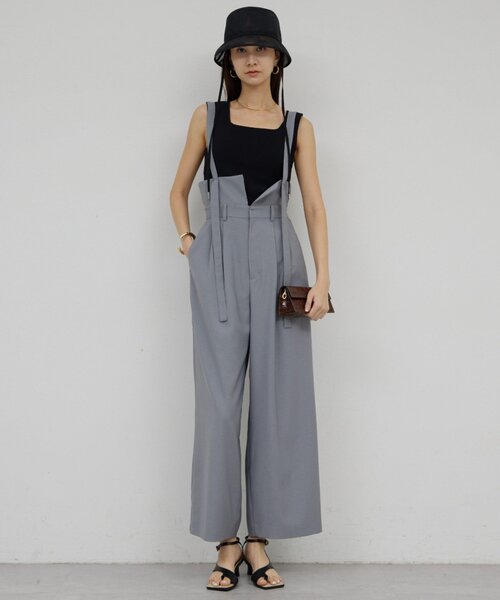 GALLARDAGALANTE(ガリャルダガランテ)の「スクエアネックタンク(ニット/セーター・レディース・ホワイト/ブラック/オレンジ・FREE)」の21枚目の写真