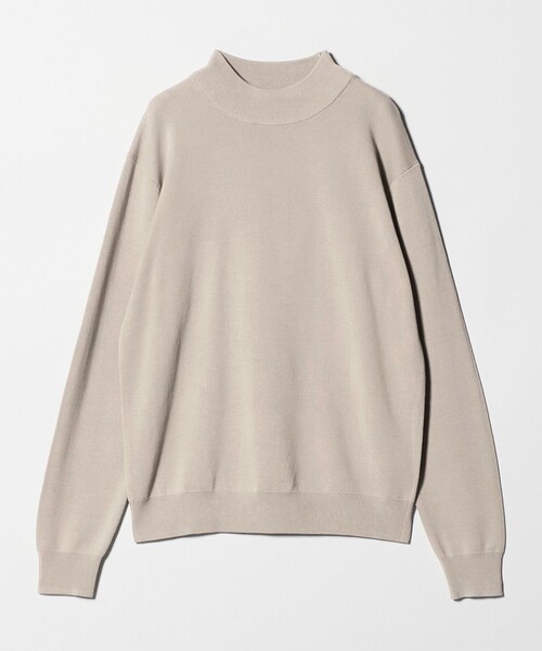 A DAY IN THE LIFE UNITED ARROWS(アデイインザライフユナイテッドアローズ)の「ハイゲージ ミラノリブ モックネックニット-ウォッシャブル-<A DAY IN THE LIFE>(ニット/セーター・メンズ・ブラック/ナチュラル・M/L/S)」の8枚目の写真
