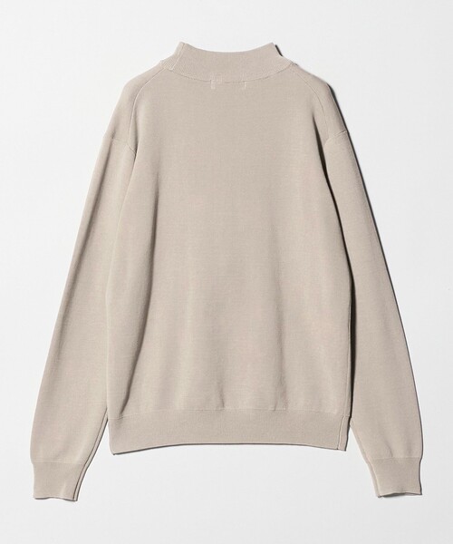 A DAY IN THE LIFE UNITED ARROWS(アデイインザライフユナイテッドアローズ)の「ハイゲージ ミラノリブ モックネックニット-ウォッシャブル-<A DAY IN THE LIFE>(ニット/セーター・メンズ・ブラック/ナチュラル・M/L/S)」の9枚目の写真