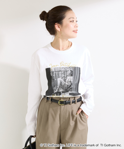 GOOD ROCK SPEED(グッドロックスピード)の「GOOD ROCK SPEED/グッドロックスピード LIFE PICTURE COLLECTION LS(Tシャツ/カットソー・レディース・ホワイト系その他/ホワイト×ホワイト/ホワイト・FREE)」の17枚目の写真