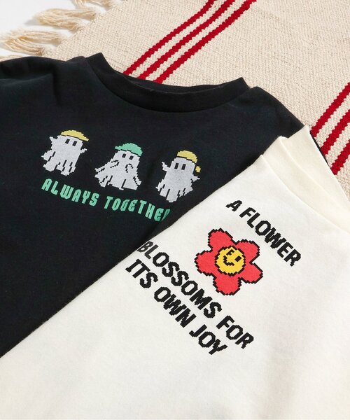 BREEZE（ブリーズ）の「ピクセルアートTシャツ_ジュニア対応（Tシャツ/カットソー・キッズ・ブラック/オフホワイト・140/130/120/110/100/90/80）」の8枚目の写真