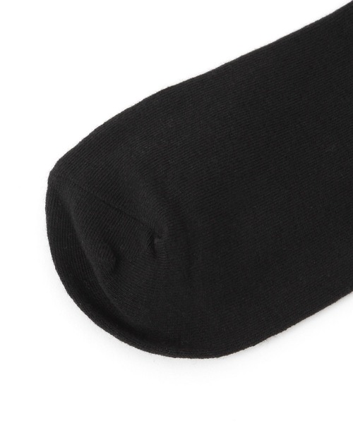 Heather(ヘザー)の「【Philly chocolate×Heather】リボンソックス 647910(ソックス/靴下・レディース・グレー/ブラック・ONE SIZE)」の7枚目の写真