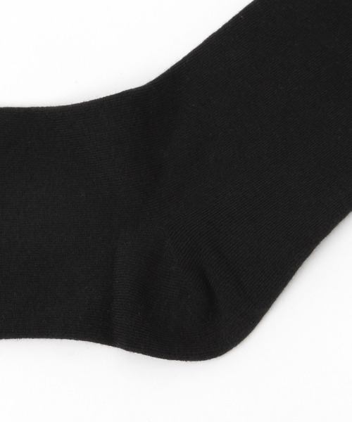 Heather(ヘザー)の「【Philly chocolate×Heather】リボンソックス 647910(ソックス/靴下・レディース・グレー/ブラック・ONE SIZE)」の6枚目の写真