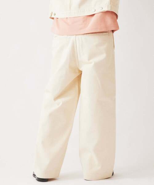 JOURNAL STANDARD relume(ジャーナルスタンダード レリューム)の「クラフトデニム 12oz ワイド デニム スラックス(デニムパンツ・メンズ・ブラックミックス/ブルー/アイボリー・MEDIUM/LARGE)」の19枚目の写真