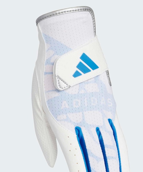 adidas（アディダス）の「【ゴルフ】レディース クール グローブ【adidas Golf/アディダスゴルフ】（手袋・メンズ・ホワイト×ブルー/ホワイト×シルバー・18.0cm/19.0cm/20.0cm/21.0cm）」の3枚目の写真