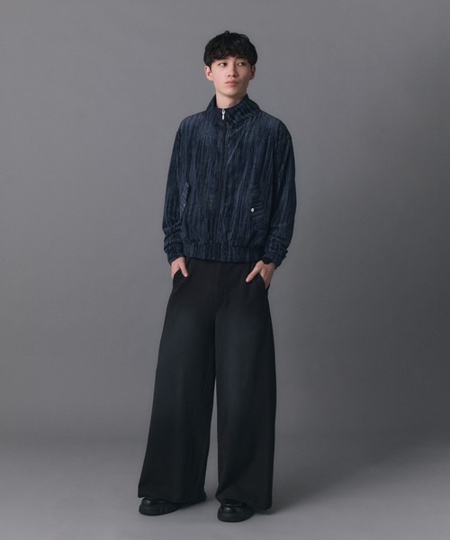 Confirm（コンファーム）の「Crushed Velvet Blouson / クラッシュベルベットブルゾン メンズ レディース ユニセックス（ブルゾン・メンズ・ネイビー/ブラック・S/M/L）」の11枚目の写真