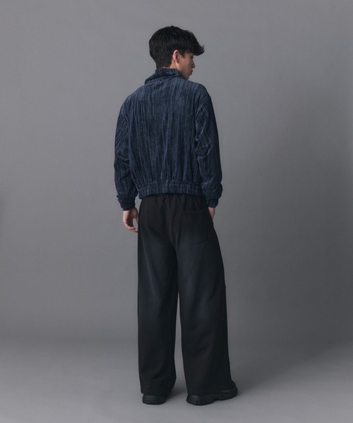 Confirm（コンファーム）の「Crushed Velvet Blouson / クラッシュベルベットブルゾン メンズ レディース ユニセックス（ブルゾン・メンズ・ネイビー/ブラック・S/M/L）」の13枚目の写真